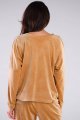 Bluzka A417 beige-3 9605  | 782-Beige-ONE-SIZE