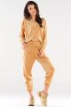 Bluzka A417 beige-4 9605  | 782-Beige-ONE-SIZE