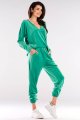 Bluzka A417 green-4 9607  | 782-Green-ONE-SIZE