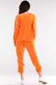 Bluzka A417 orange-6 9608  | 782-Orange-ONE-SIZE