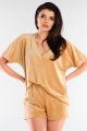 Szorty A418 beige-2 9610  | 783-Beige-SM