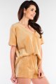 Szorty A418 beige-3 9610  | 783-Beige-SM