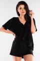 Szorty A418 black-1 9611  | 783-Black-SM