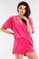 Szorty A418 pink-3 9614  | 783-Pink-SM