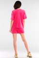 Szorty A418 pink-8 9614  | 783-Pink-SM