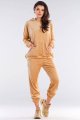 Bluza A420 beige-7 9615  | 785-Beige-ONE-SIZE