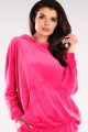 Bluza A420 pink-4 9619  | 785-Pink-ONE-SIZE