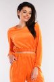 Bluzka A421 orange-1 9622  | 786-Orange-S