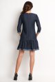 Sukienka A118 navy-2 9625  | 79-Navy-S