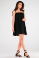 Sukienka A434 black-3 9626  | 790-Black-SM