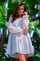 Sukienka A435 white-5 9629  | 791-White-SM