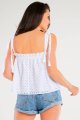 Bluzka A436 white-4 9631  | 792-White-SM