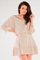 Spódnica A426 beige-8 9634  | 798-Beige-SM
