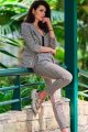 Spodnie A440 brown-5 9644  | 812-Brown-S