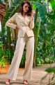 Spodnie A442 beige-5 9647  | 814-Beige-S