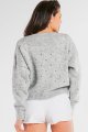 Sweter A445 gray-6 9650  | 817-Gray-ONE-SIZE