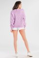 Sweter A445 purple-5 9651  | 817-Purple-ONE-SIZE