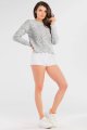 Sweter A446 gray-3 9654  | 818-Gray-ONE-SIZE