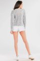 Sweter A446 gray-4 9654  | 818-Gray-ONE-SIZE