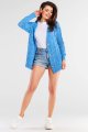 Sweter A447 blue-2 9656  | 820-Blue-ONE-SIZE