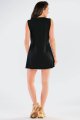 Sukienka M245 black-3 9662  | 824-Black-S