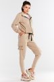 Spodnie M247 beige-1 9673  | 831-Beige-SM