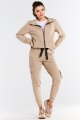 Spodnie M247 beige-2 9673  | 831-Beige-SM