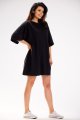 Sukienka M252 black-5 9700  | 837-Black-ONE-SIZE