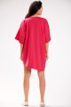 Sukienka M252 fuchsia-3 9701  | 837-Fuchsia-ONE-SIZE