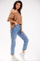 Bluzka M254 beige-2 9703  | 839-Beige-ONE-SIZE