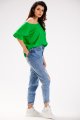 Bluzka M254 green-2 9704  | 839-Green-ONE-SIZE