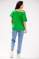 Bluzka M254 green-3 9704  | 839-Green-ONE-SIZE