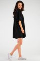 Sukienka M255 black-2 9708  | 840-Black-ONE-SIZE