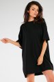 Sukienka M255 black-4 9708  | 840-Black-ONE-SIZE
