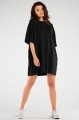 Sukienka M255 black-5 9708  | 840-Black-ONE-SIZE