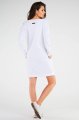Sukienka M257 white-3 9717  | 842-White-SM