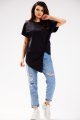 Bluzka M268 black-2 9718  | 853-Black-SM