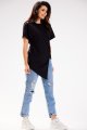 Bluzka M268 black-4 9718  | 853-Black-SM