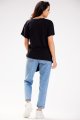 Bluzka M268 black-5 9718  | 853-Black-SM