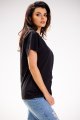 Bluzka M268 black-7 9718  | 853-Black-SM