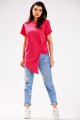 Bluzka M268 fuchsia-1 9720  | 853-Fuchsia-SM