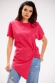Bluzka M268 fuchsia-6 9720  | 853-Fuchsia-SM