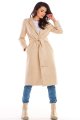 Płaszcz A464 beige-3 9721  | 871-Beige-SM