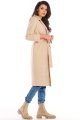 Płaszcz A464 beige-4 9721  | 871-Beige-SM