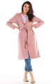Płaszcz A464 powder pink-4 9723  | 871-Powder pink-SM