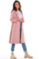 Płaszcz A464 powder pink-9 9723  | 871-Powder pink-SM