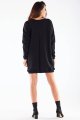 Sukienka M272 black-4 9725  | 876-Black-ONE-SIZE