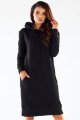 Sukienka M273 black-1 9728  | 877-Black-SM