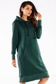 Sukienka M273 green-1 9729  | 877-Green-SM