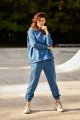 Spodnie M275 blue-2 9736  | 881-Blue-S